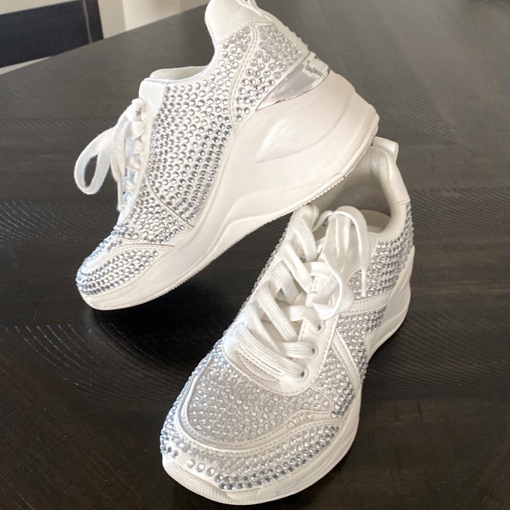 Platform Bridal Sneakers (Aldo’s) women’s Size 6